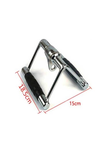 Xtr Fitness Profesyonel Rowing Bar Mideye Çekiş  Aparatı Siyah