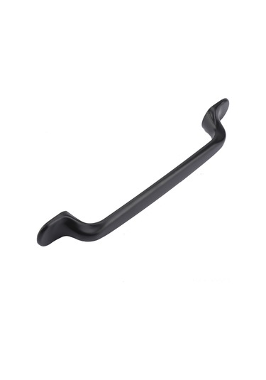 Yaleker Alüminyum Kasa Dolap Çekmecesi Kolu Siyah Amerikan Stili Dayanıklı Kurulumlu 9004-128 Mesafe Diğer