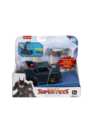 Imaginext DC League of Super Pets Süper Araçlar HGL17-HGL19