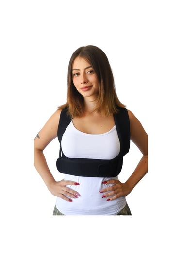 Dik Duruş Korsesi Medikal Rahat Unisex Sırt Korsesi Dikleştirici Kadın Erkek Korse