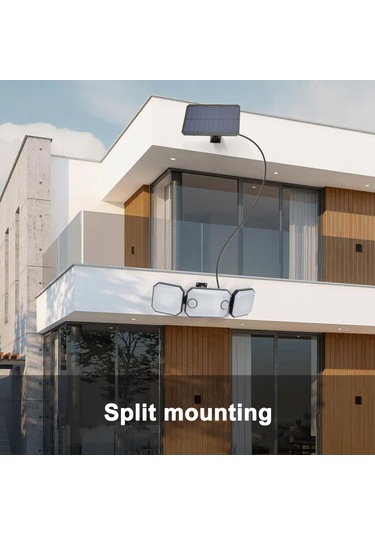 Güneş Duvar Lambası Bölünmüş Bir Arada Çift Kullanımlı L6204