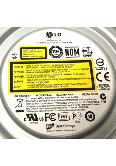 LG GH24NS95 DVD Yazıcı