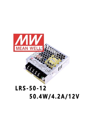 Smps Meanwell Lrs-50-12 50w 12v Dc 4.2a