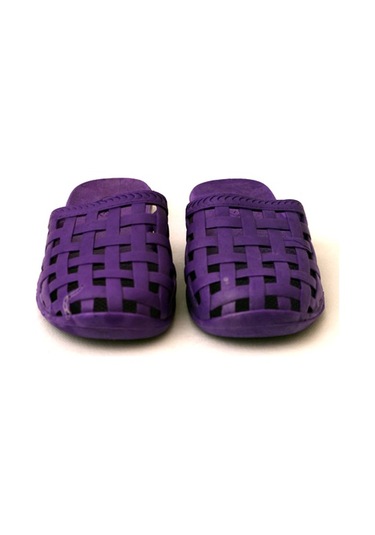 Kaymaz Taban Mor Yazlık Deniz, Havuz, Plaj Kız Çocuk Terlik Mor