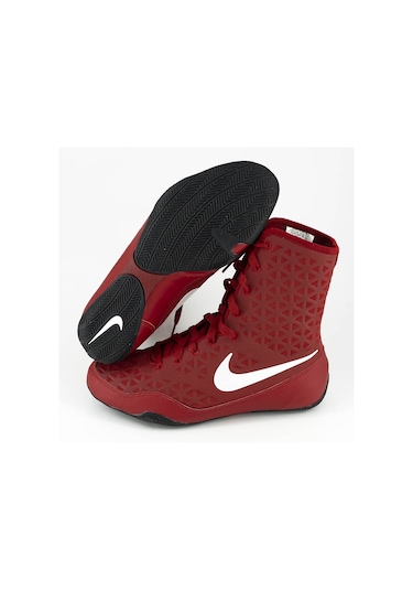 Nike Ko Boks Ayakkabısı Kırmızı Boxing Shoes Kırmızı