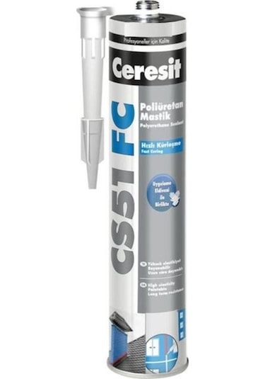 Ceresit Cs 51 Fc Pu Mastik Gri 280 Ml Gri