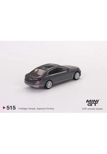 Mini Gt Bmw 750li Xdrive Bernina Grey Amber Effect Mgt00515