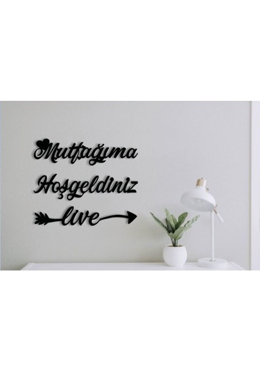 Mutfağıma Hoşgeldiniz-duvar Yazısı