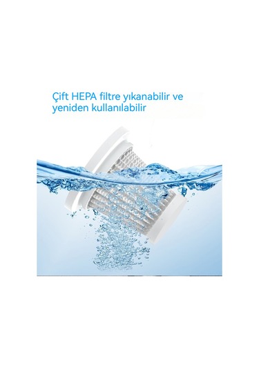 Jian Fan Ev Tipi Büyük Emişli Elektrikli Süpürge Siyah