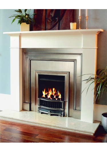 Brompton Model Odunlu Şömine