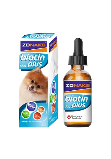 Zonaks Köpek Tüy Dökümü Azaltıcı Biotin 50 ML