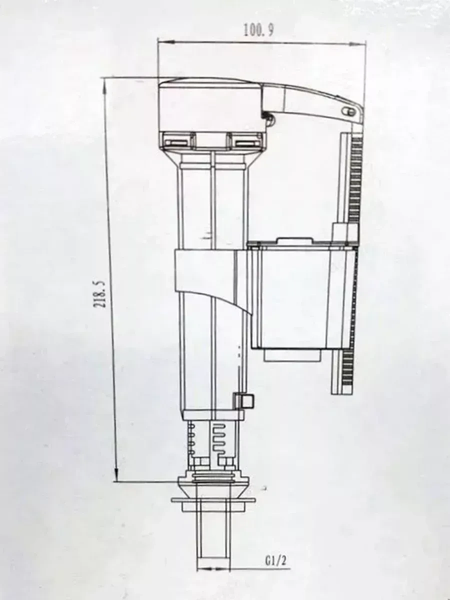 Santehvill' 1/2" Altten Beslemeli Klozet Aku Buji Ventili 305045252