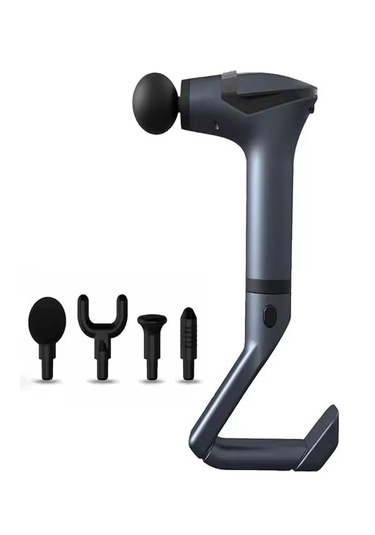 Deanb Aktüel Şarjlı Taşınabilir 3in1 Fonksiyonel Titreşimli Masaj Aleti Siyah