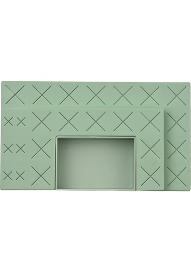 Mufunye Kozmetik Saklama Kutusu, Silikon, Yeşil