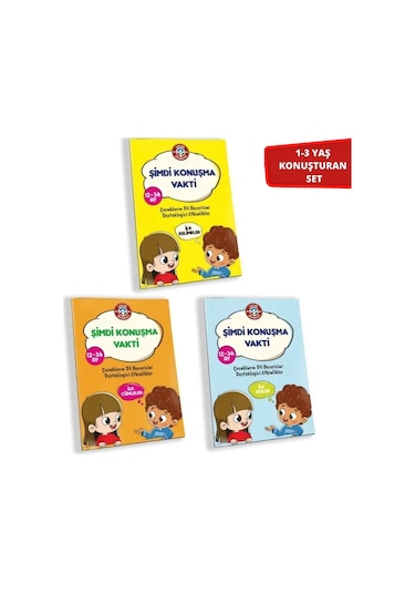 Konuşturan Set 1-3 Yaş Şimdi Konuşma Vakti Seti
