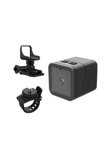 Pazly 1080p Çok Fonksiyonlu Bisiklet Kamerası Siyah Siyah