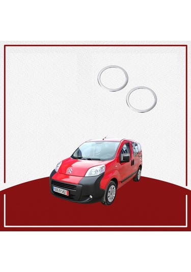 Unc Citroen Nemo Sis Farı Çerçevesi 2010- Paslanmaz Çelik Unc111060