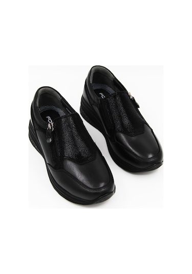 Forelli Melda 30009 Kadın Comfort Ayakkabı - Siyah-siyah Siyah Forelli Melda 30009 Kadın Comfort Ayakkabı - Siyah-siyah Siyah
