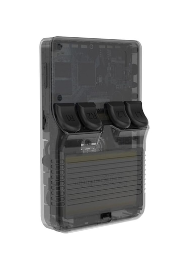 Konsol Plus R36S 3.5" IPS Ekran 15 000 Oyun 64 GB Retro El Oyun Konsolu - Siyah