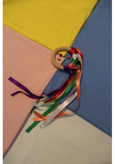 El Gökkuşağı Dişlik Veya El Gökkuşağı Uçurtması Montessori Oyunc