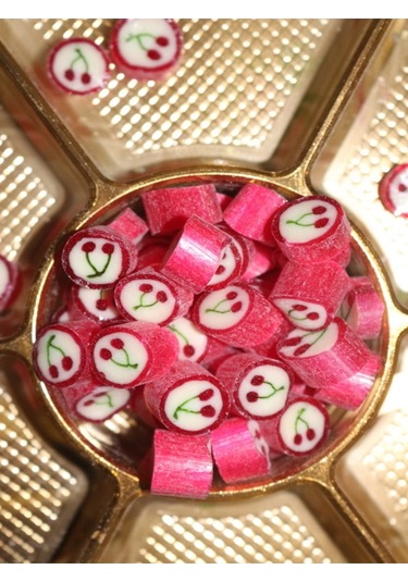 Vişne Desenli Lolly Şeker 1000 Gr