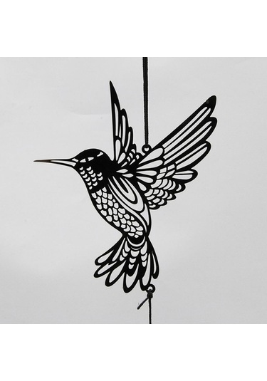 Dolıty Paslanmaz Çelik 4 Çan Rüzgar Çanları Sinek-kuşu