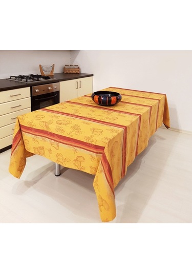 Misiny-Üzüm Desen Organik Masa Örtüsü