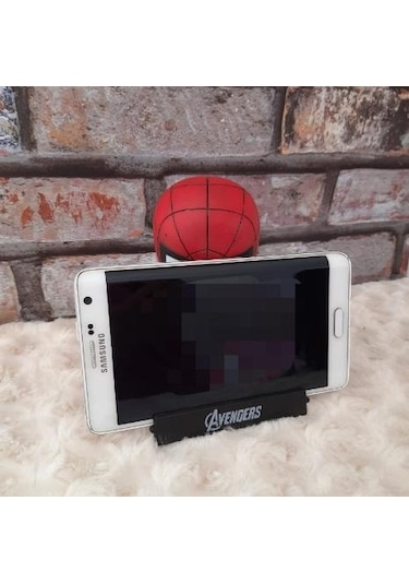 Avengers Örümcek Adam Spiderman Telefon Tutucu