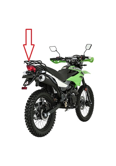 Mondial X-treme 150 200 Arka Port Bagaj Çanta Demiri