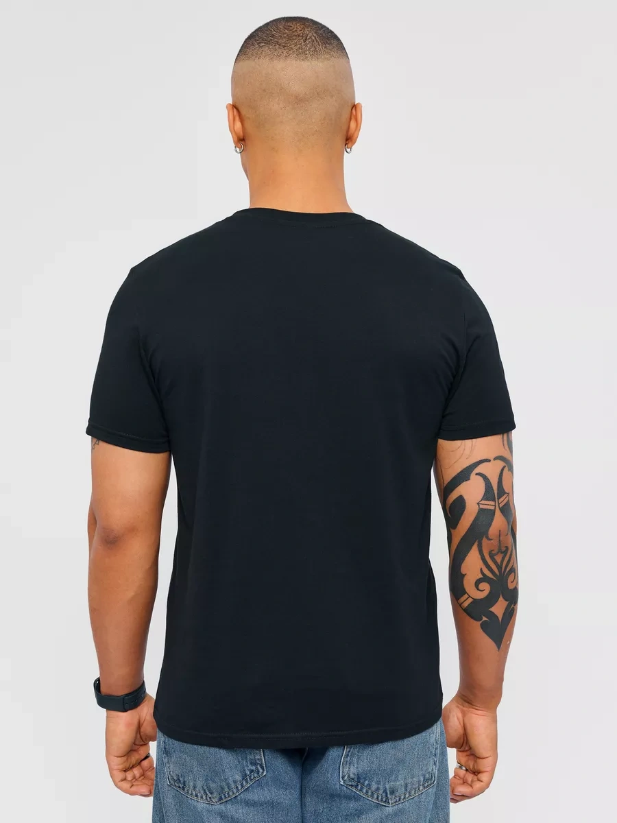 Otk Proızvodstvo Temel Tişört Düz Pamuk 197805470 Siyah