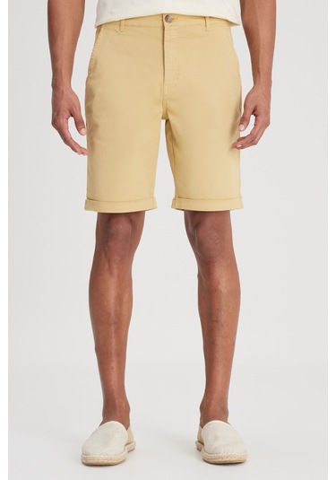 Regular Fit Normal Kesim Normal Bel Camel Şort L231145211 Camel