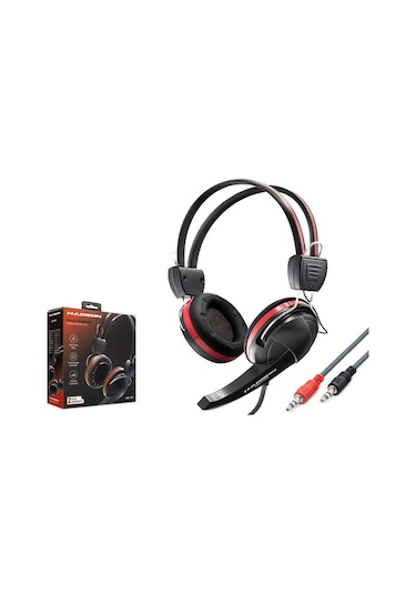 Hadron Hd1105P Kulaklık Mikrofonlu Pc Aux 3.5Mm Pvc Kablo 2 Mt