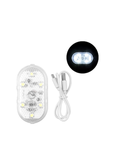 Eraks Araba Dokunmatik Led Beyaz Aydınlatma Işığı Okuma Lambası