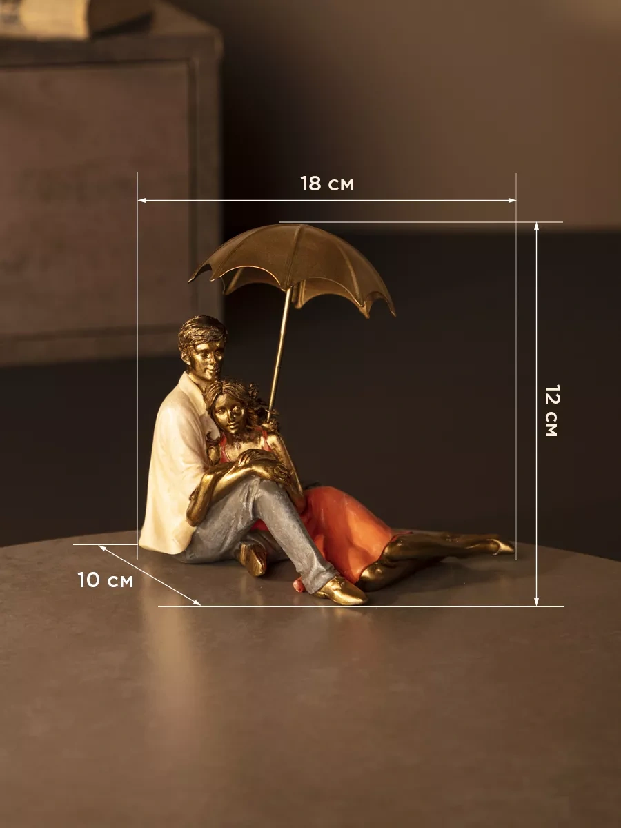 Lefard İç Mekan Dekorasyonu İçin "aşıklar" Figürü 12 Cm 178249534