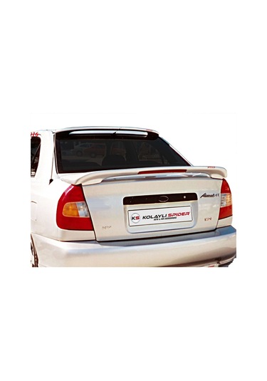 Hyundai Accent Lc Spoiler Bagaj Yüksek Işıklı Fiber/astarlı 2000-2003