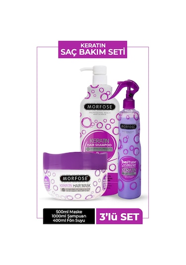 Morfose Keratin Saç Bakım Seti