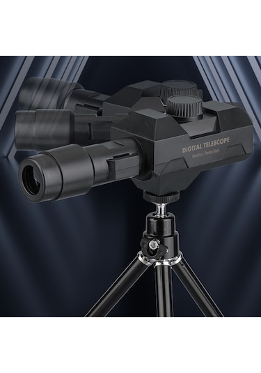 Milyon Piksel Teleskop 70x Elektronik Teleskop Geniş Diyafram Objektif Lens Teleskop