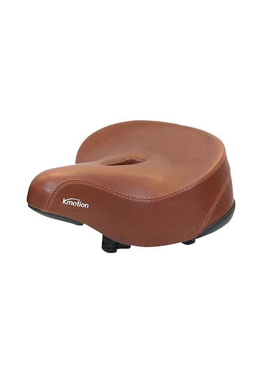 Suntek Comfort Wide Big Bum Soft Cruiser Bisiklet Selesi Bisiklet Kahverengi