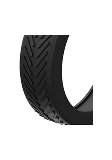 Homyl 8 Adet Bagaj Bavul Tekerlekleri Yumuşak Açık Siyah Siyah