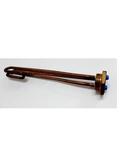 Bakır Güneş Enerji Isıtıcı Rezistans 2000 Watt  1-1 4 İnç 30 Cm