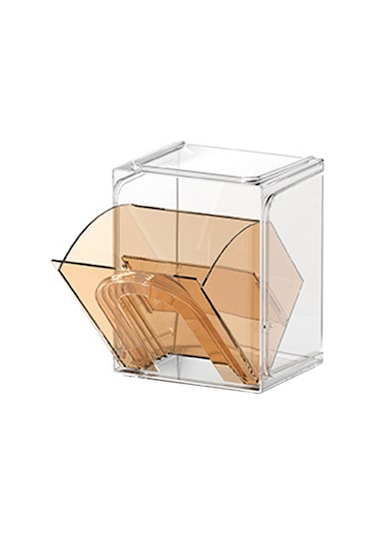 Cbtx Zy-hz013 Mutfak Kiler Ps Plastik Saklama Rafı Şeffaf Ayrılabilir Organizatör Saklama Kutusu - Pembe