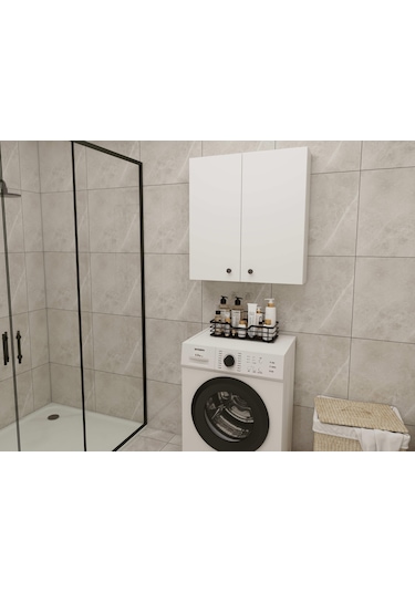 Masif Market Çok Amaçlı Dolap Beyaz