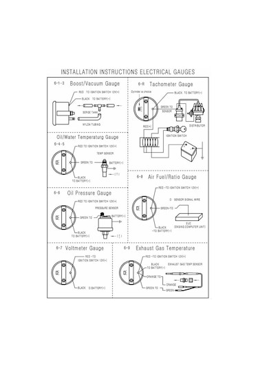 Jms Dynoracing 2 "52mm Evrensel 12 V Led Duman Len -1 0 2bar Turbo Boost Ölçer Ölçer / Turbo Boost Ölçer