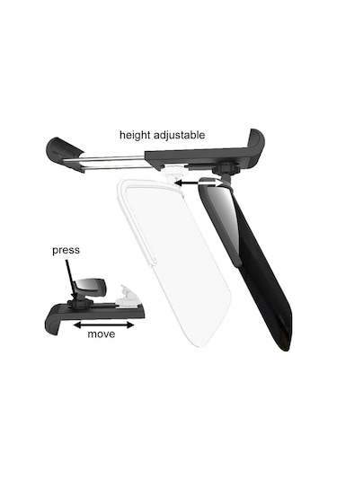 Novahub 360 Derece Ayarlanabilir Araç Sürücüsü Güneşlik, Standart Pano