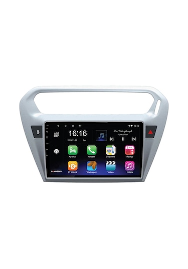 Citroen C-elysee 2012-2020 Android 4 Gb + 64 Gb Carplay Multimedya