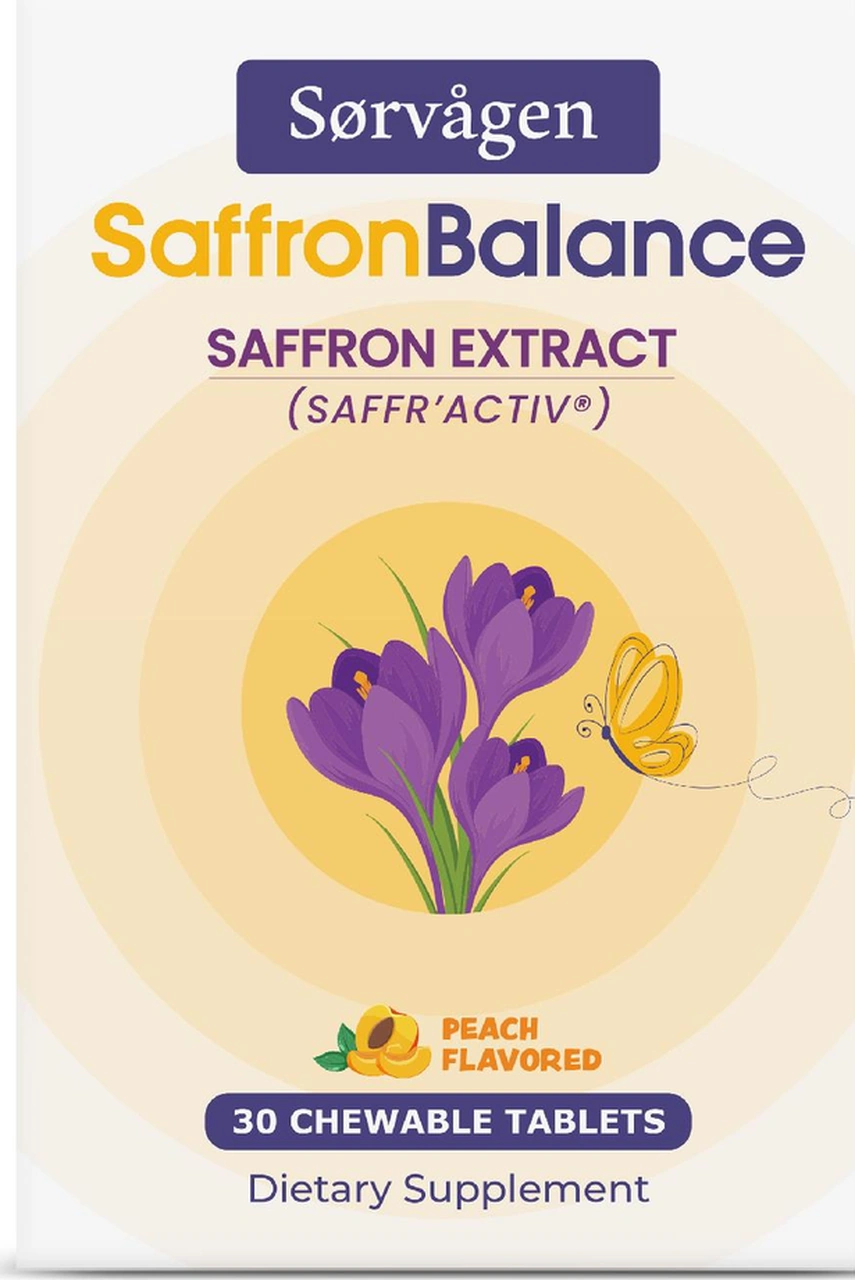 Sorvagen Saffronbalance Safran Çiğneme Tableti- 30 Tablet