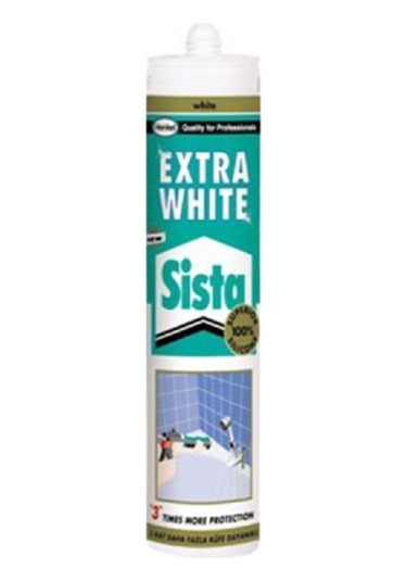 Sista Extra White Beyaz Silikon 280 Ml