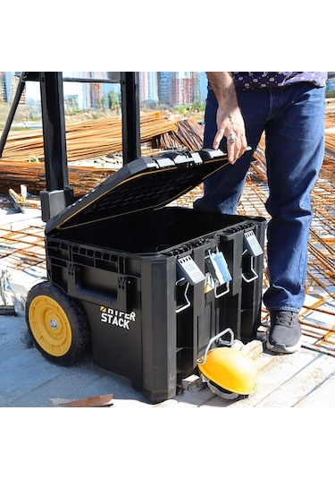 Cat Da41004 Hyper Stack 60 Litre Ağır Hizmet Tipi Tekerlekli Kilitli Takım Çantası