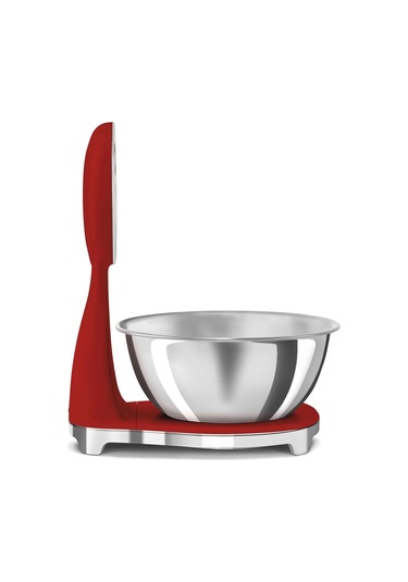 Smeg 50's Style Retro Kırmızı Analog Mutfak Tartısı Ksf01rdww Kırmızı