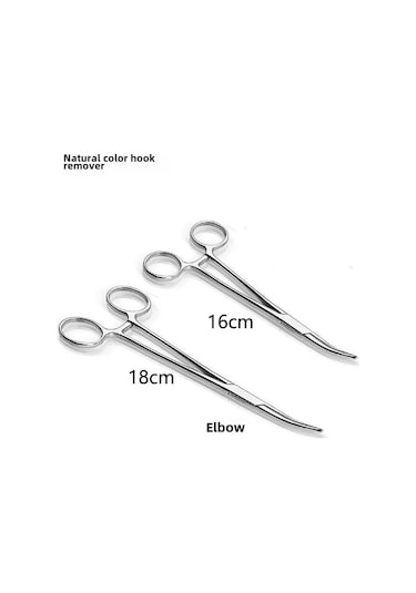 Mufunye Titanium Paslanmaz Çelik Oluklu Kanca Çıkarıcı, Kan Durdurucu, Yaya Ve Spor Balıkçılığı Gereci, 16 Cm, Dayanıklı Ve Kolay Kullanım